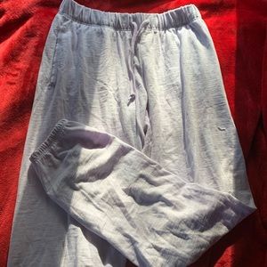 Lilac purple jogger pants